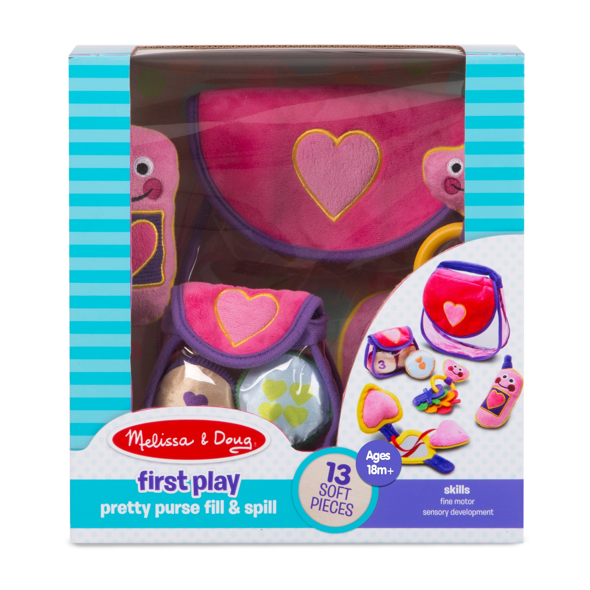 Melissa and Doug Pretty Purse Fill and Spill Toddler Toy