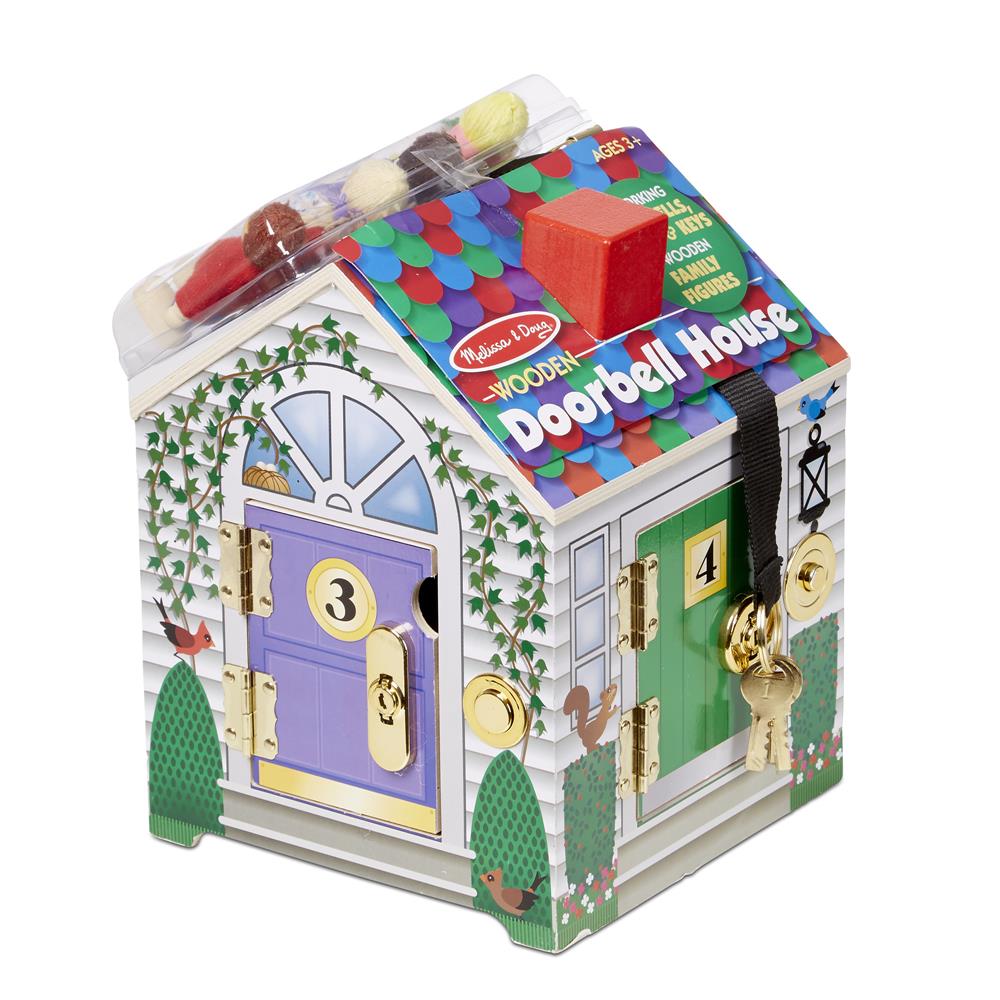 Melissa and Doug Wooden Doorbell House