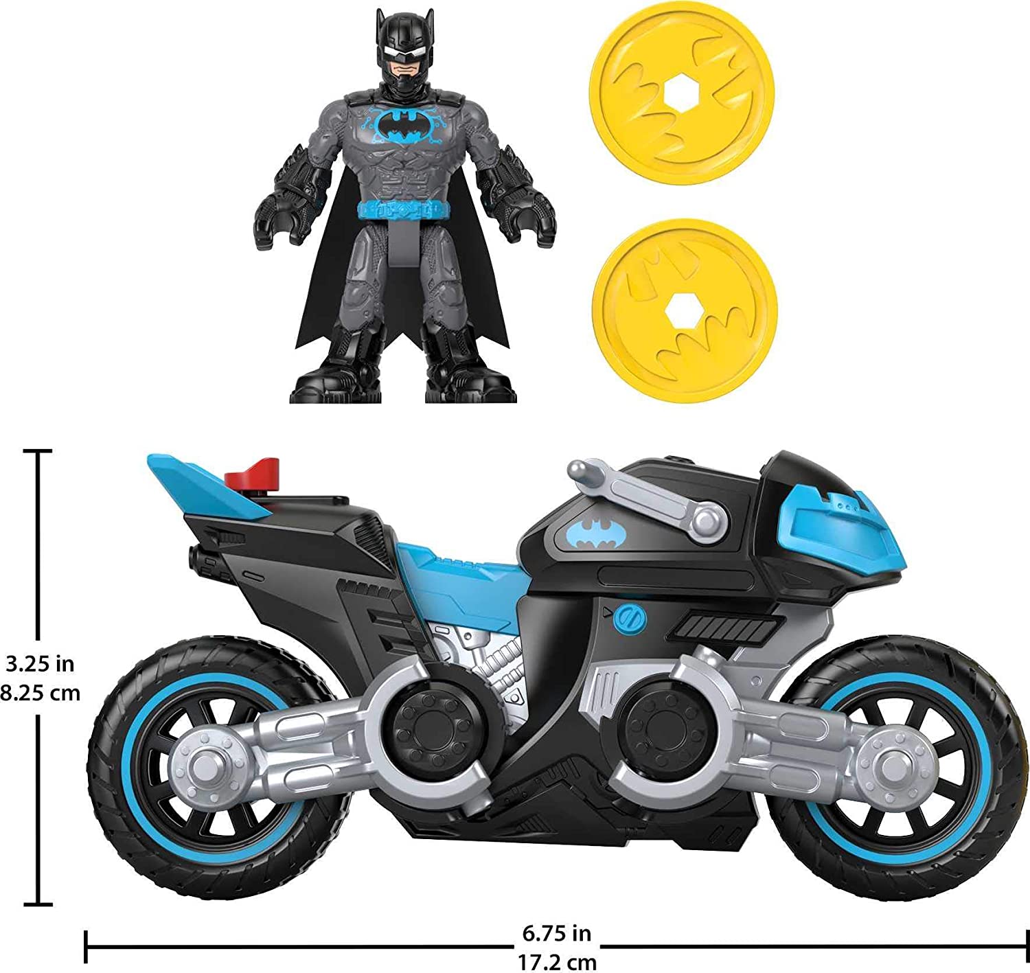 Fisher Price Imaginext DC Super Friends Bat-Tech Batcycle