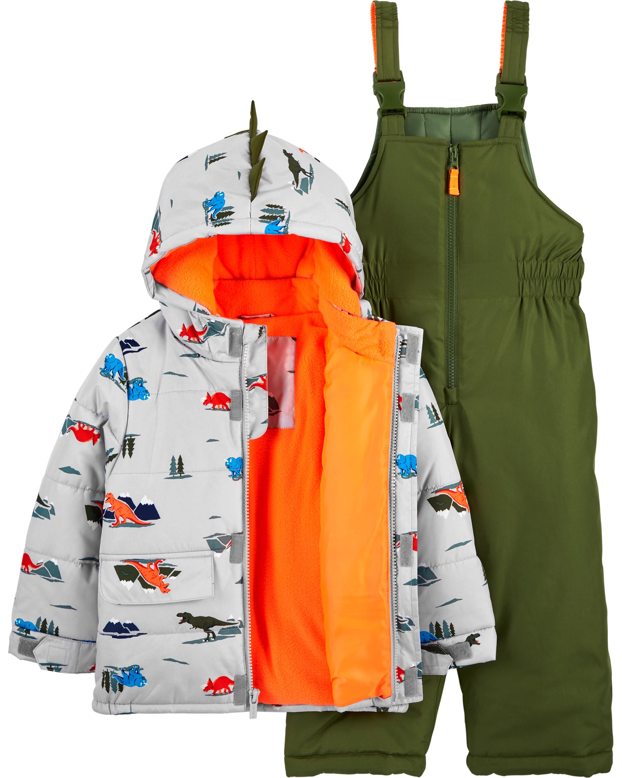 Carters Boys 4-7 Dinosaur Snowsuit