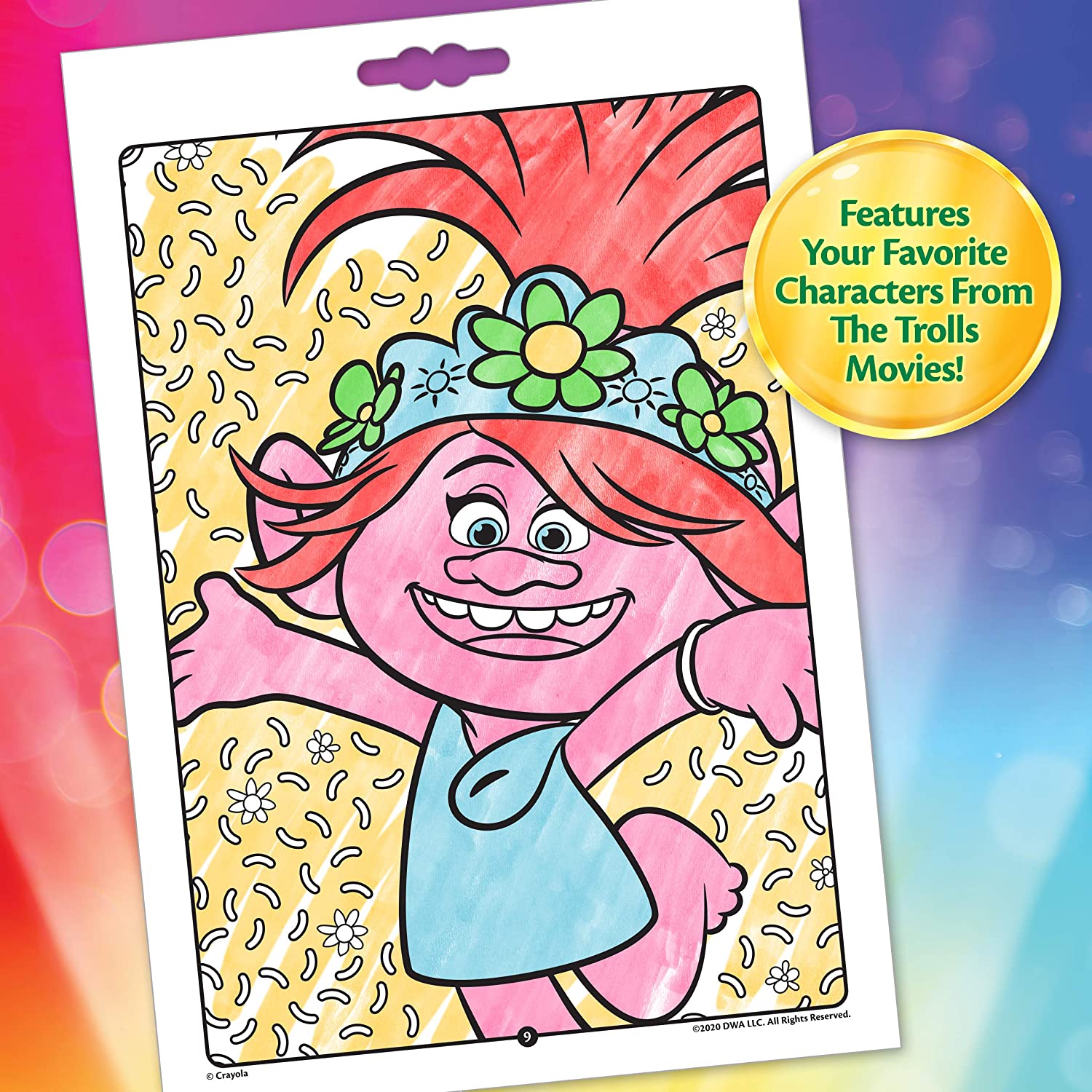 Crayola Trolls World Tour Color & Activity