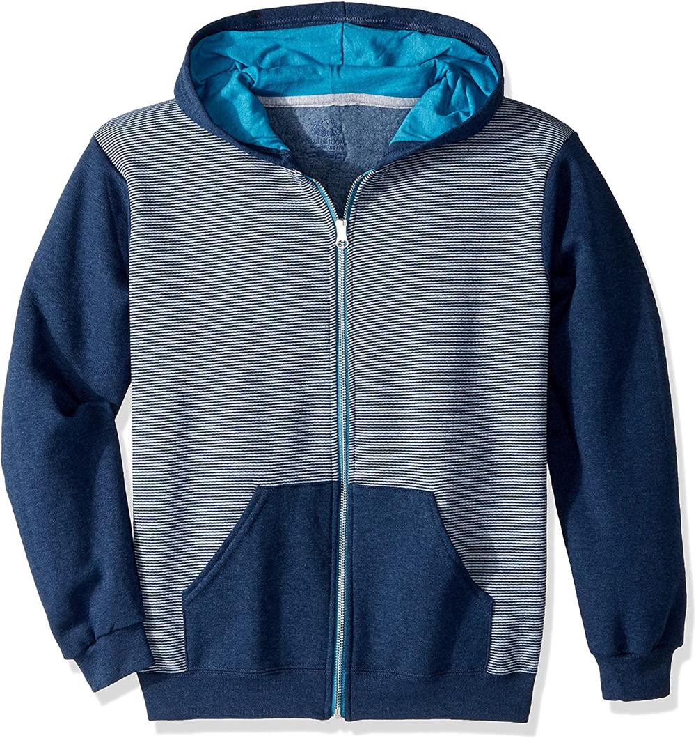 Fruit of the Loom Boys 4-7 Fleece Zip Hoodie Sweatshirt