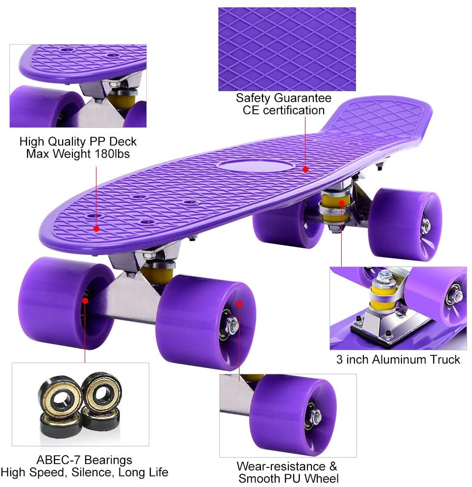 ChromeWheels 22'' Fish Skateboard