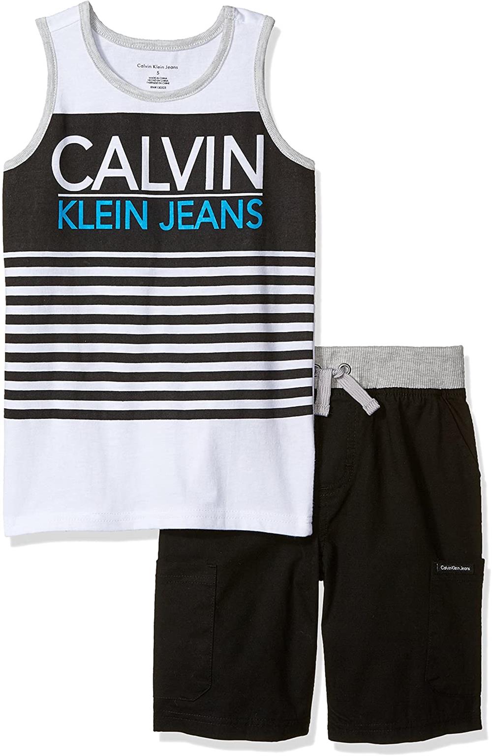 Calvin Klein Graphic Tank Top Short Set