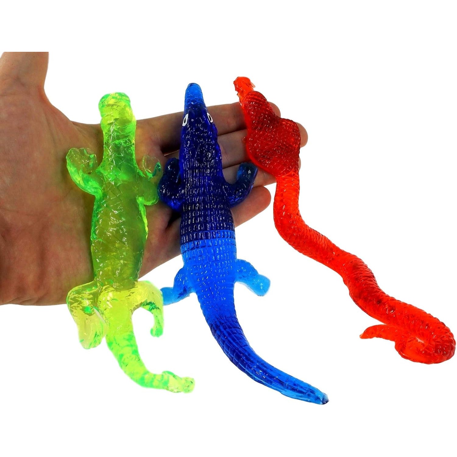 Ja-Ru Sticky Stretchy Reptile, Color May Vary (1 Reptile)