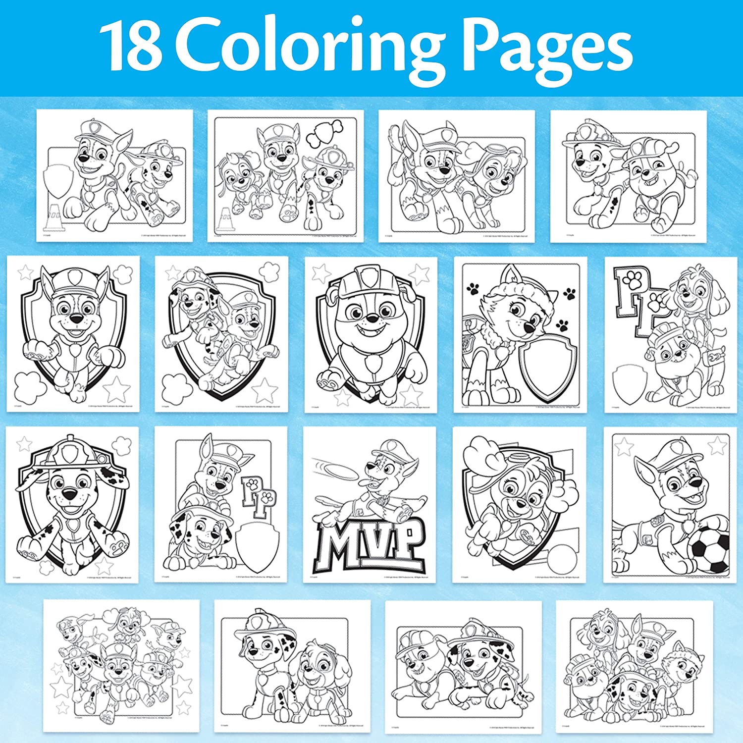 Crayola Paw Patrol Color Wonder, Mess Free Coloring Pages & Markers