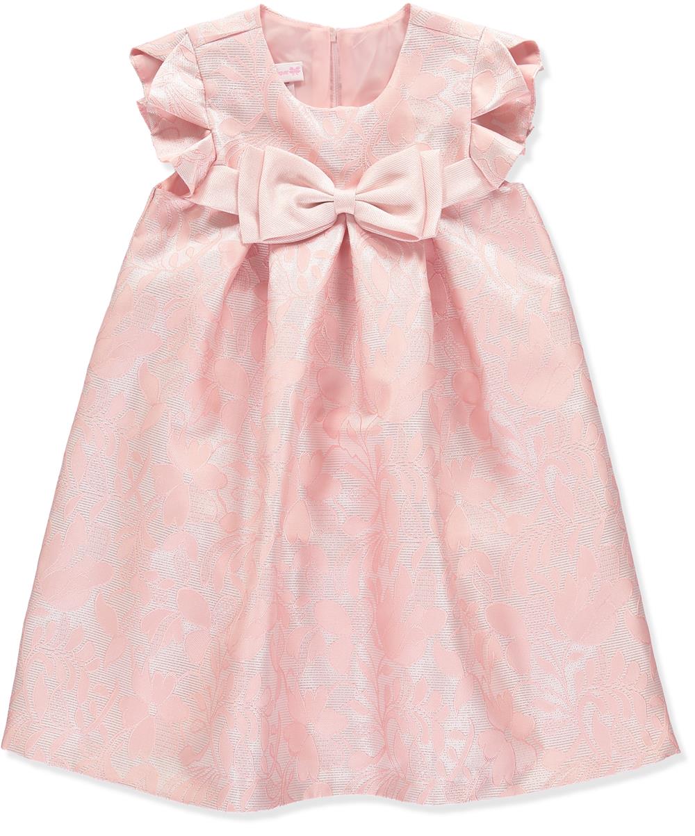 Bonnie Jean Girls 2T-4T Bow Brocade Dress