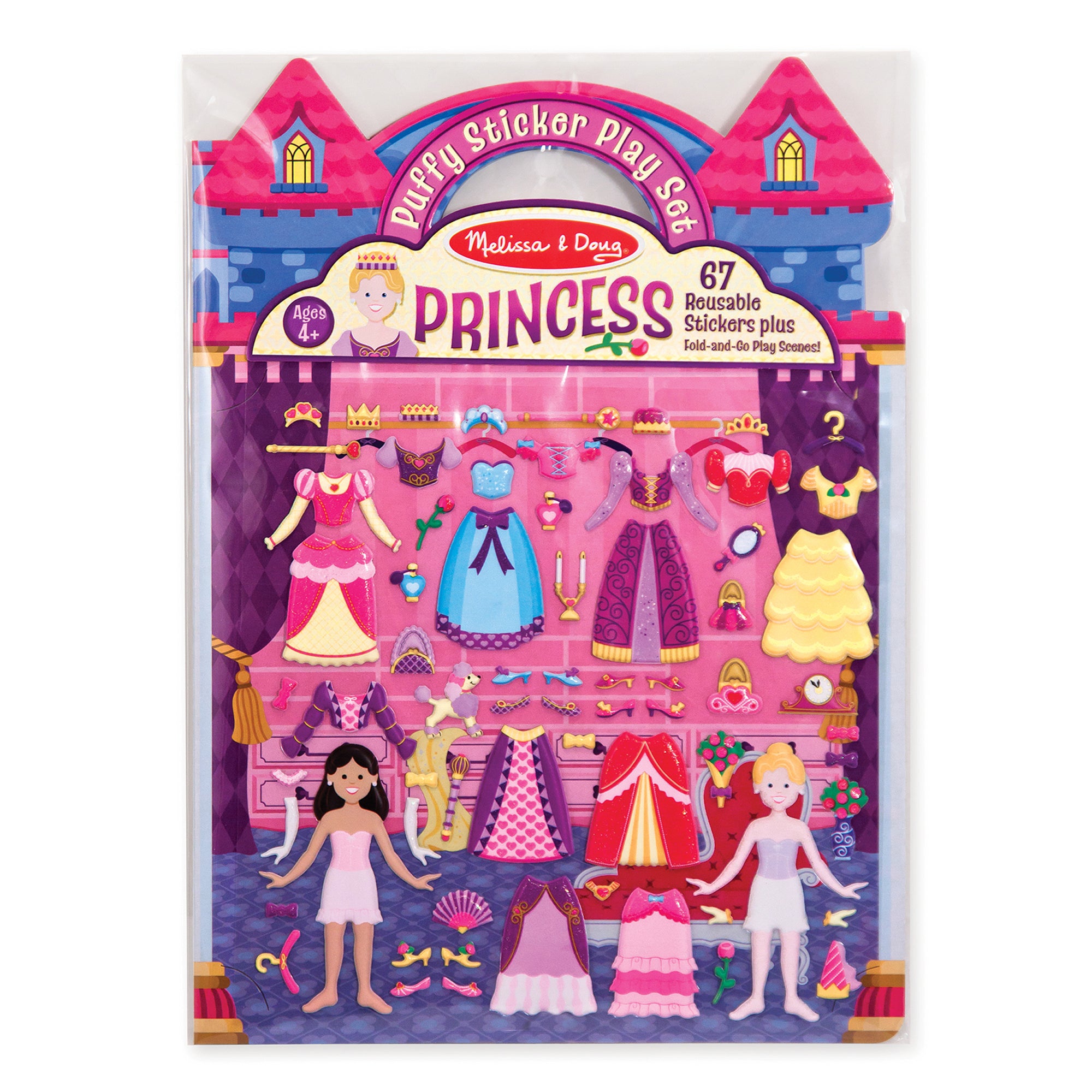 Melissa and Doug Puffy Stickers Play Set: Princess