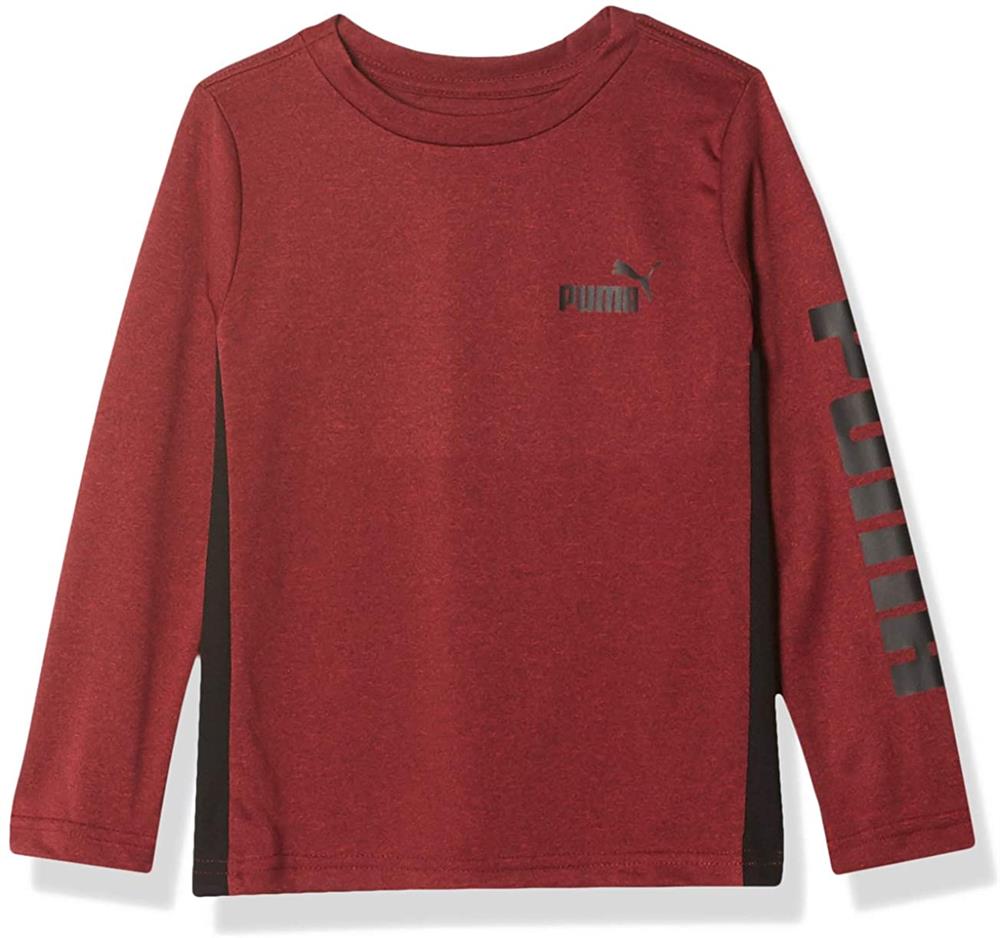 PUMA Boys 4-7 Revolve Pack Long Sleeve T-Shirt