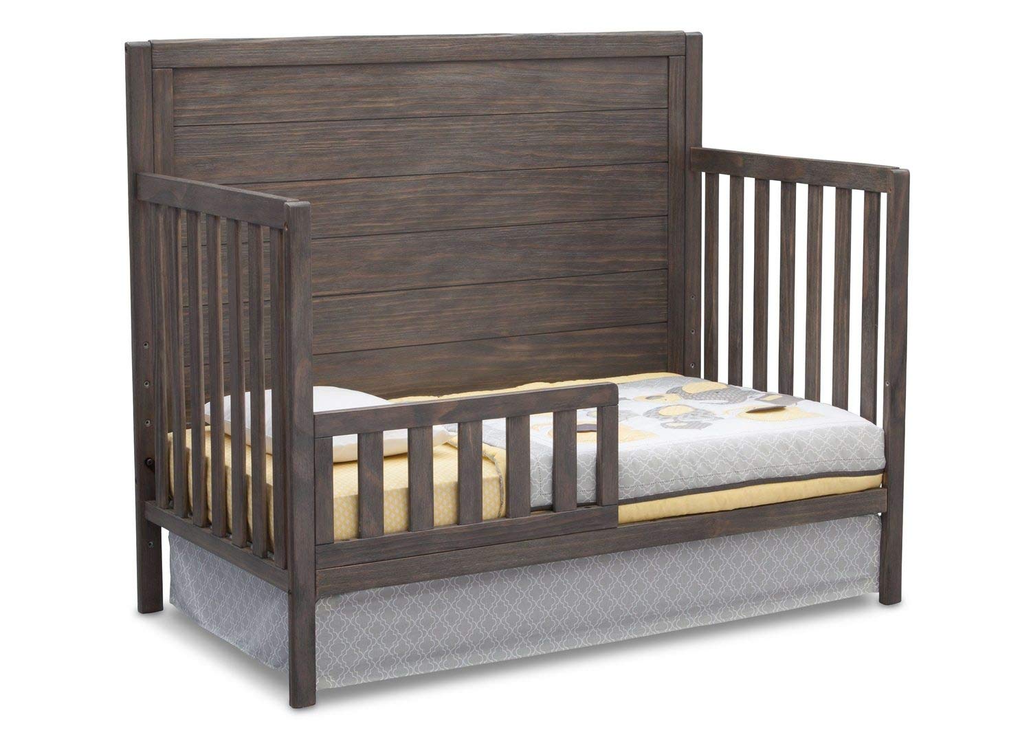 Serta Cambridge 4-in-1 Convertible Crib, Rustic Grey