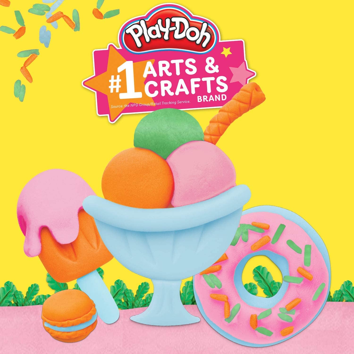 Play-Doh DohVinci Essential Art Set 8 Color Tubes Included