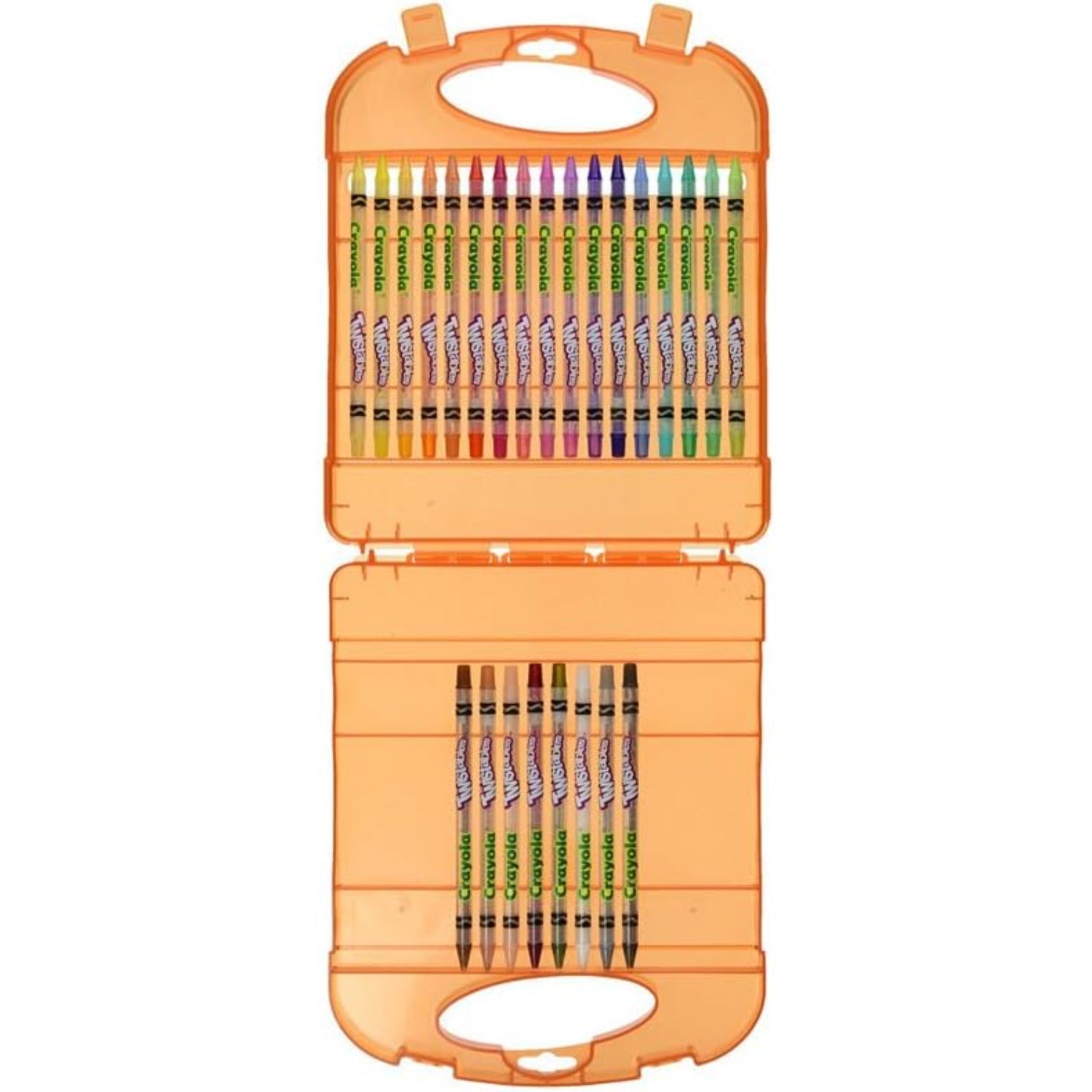 Crayola Twistables Colored Pencils Kit, 25 Twistables Colored Pencils and 40 sheets of paper