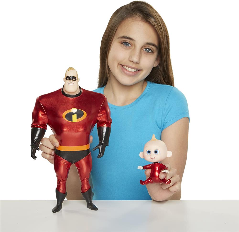 Disney The Incredibles 2 Mr. Incredible & Jack-Jack Action Figure Pack