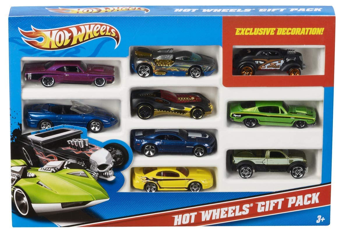 Hot Wheels 9-Car Gift Pack (Styles May Vary)