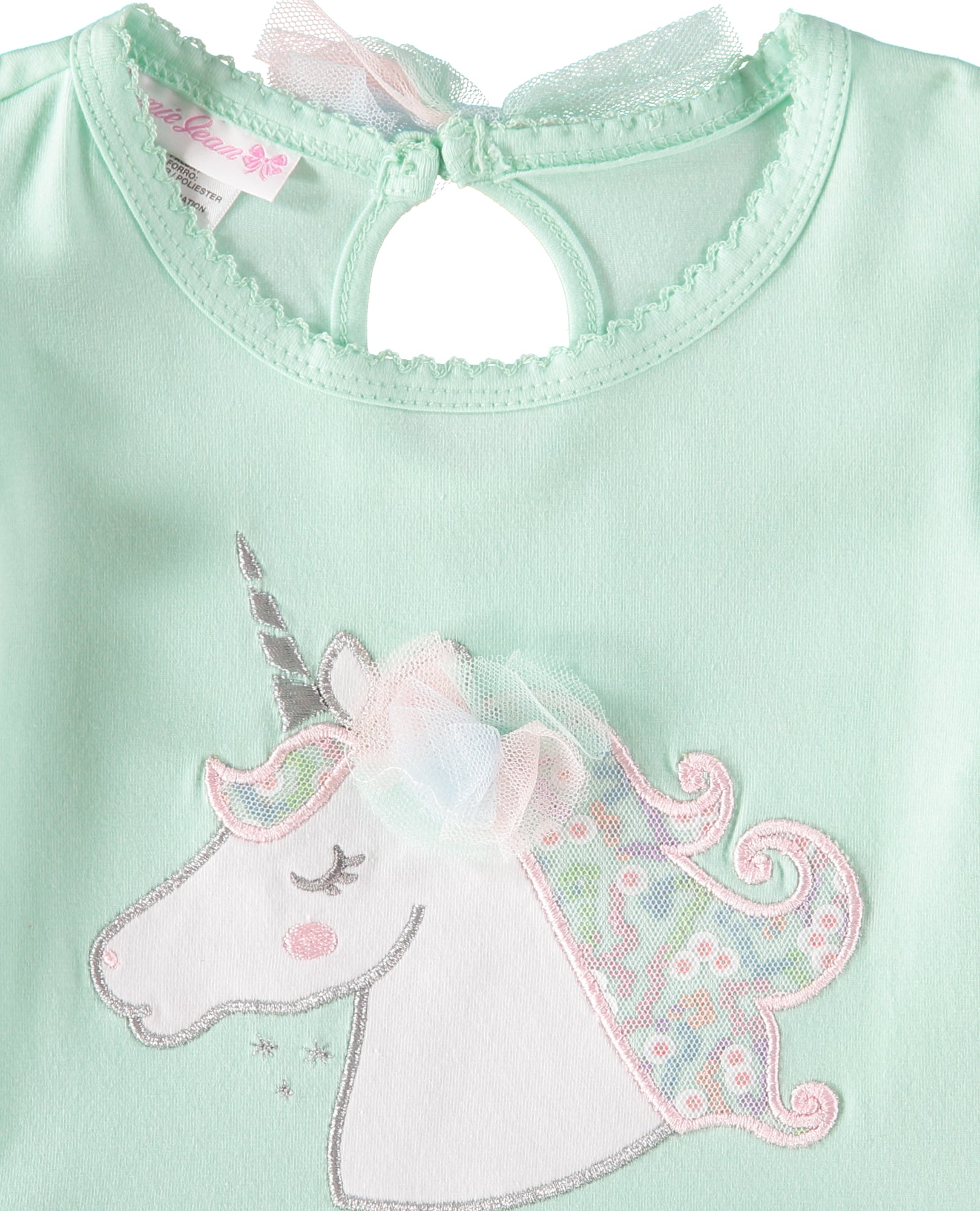 Bonnie Jean Girls Unicorn Tulle Dress