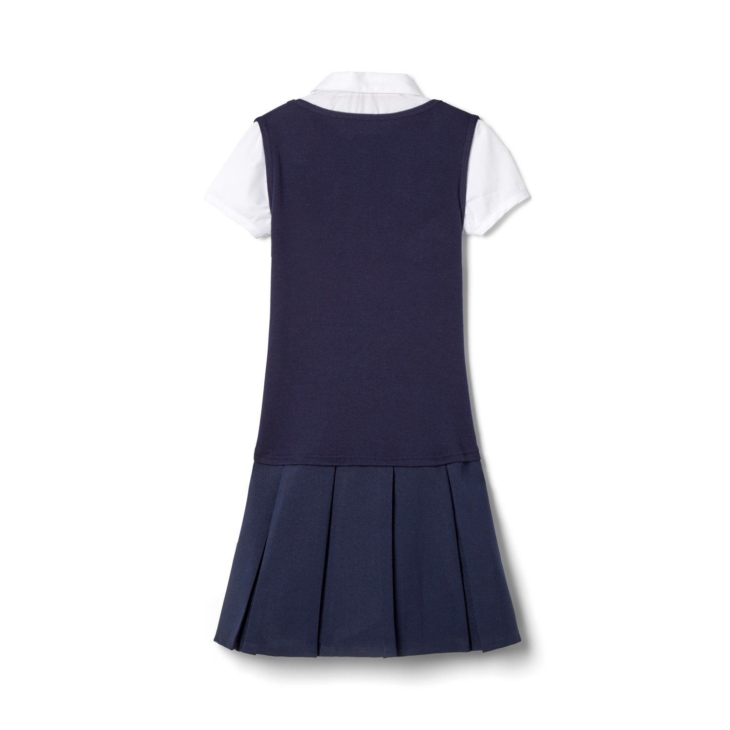 French Toast Girls 2-in-1 Pleated Dress