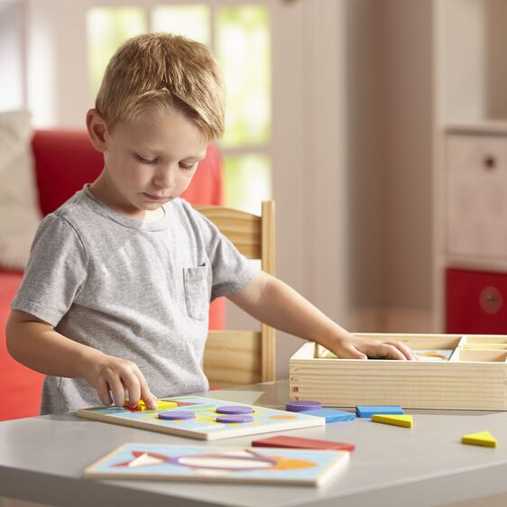 Melissa and Doug Beginner Pattern Blocks