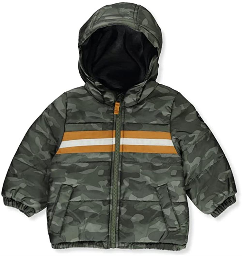 Osh Kosh B'Gosh Boys' Hooded Camo Jacket