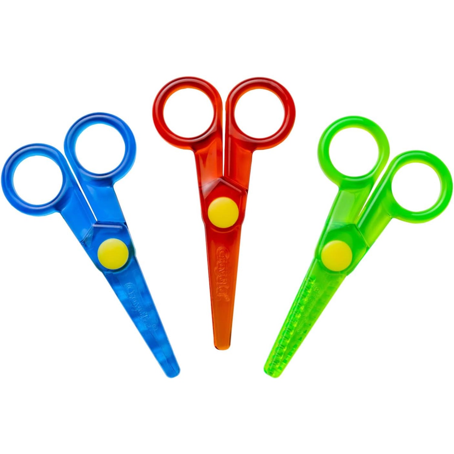 Crayola My First Safety Scissors, Toddler Art Supplies, 3 Count