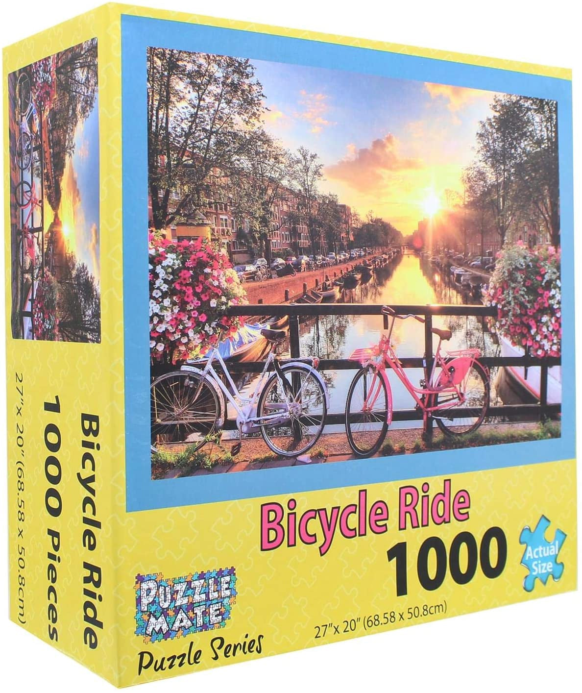 Wisconsin Toy Co. Puzzle Mate 1000 Piece 27'' x 20'' Jigsaw Puzzle