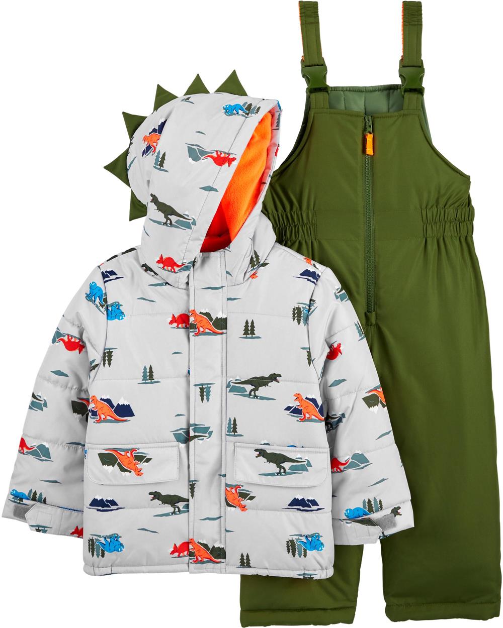 Carters Boys 4-7 Dinosaur Snowsuit