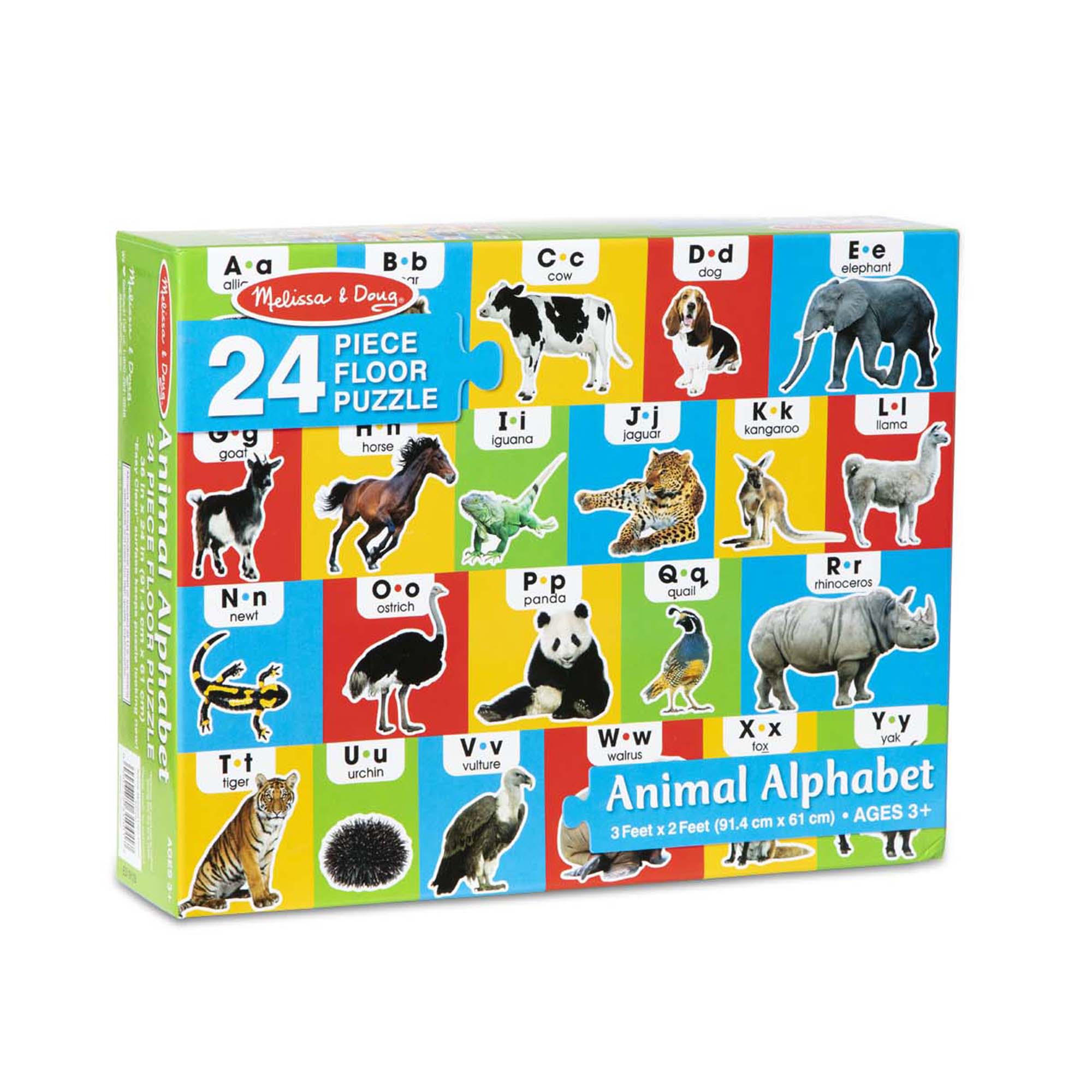 Melissa and Doug Animal Alphabet Floor Puzzle