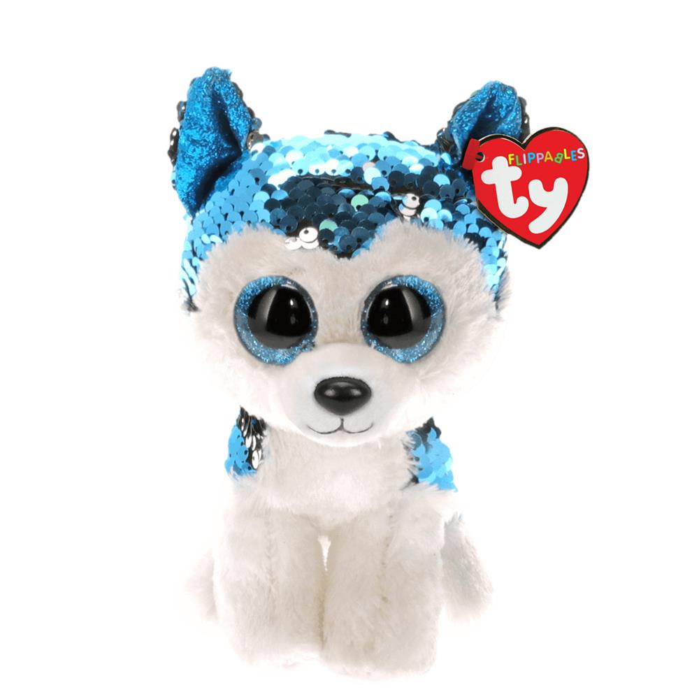 TY Slush Reversible Sequin Husky