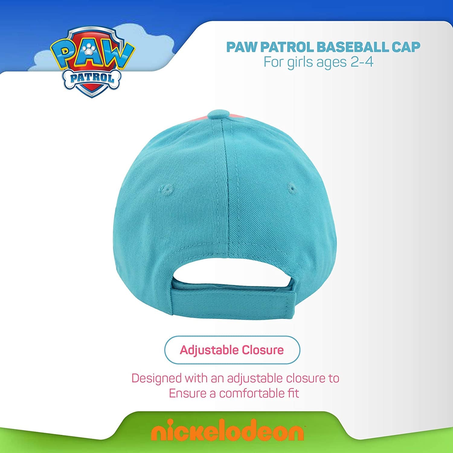 Nickelodeon Paw Patrol Baseball Cap, Toddler