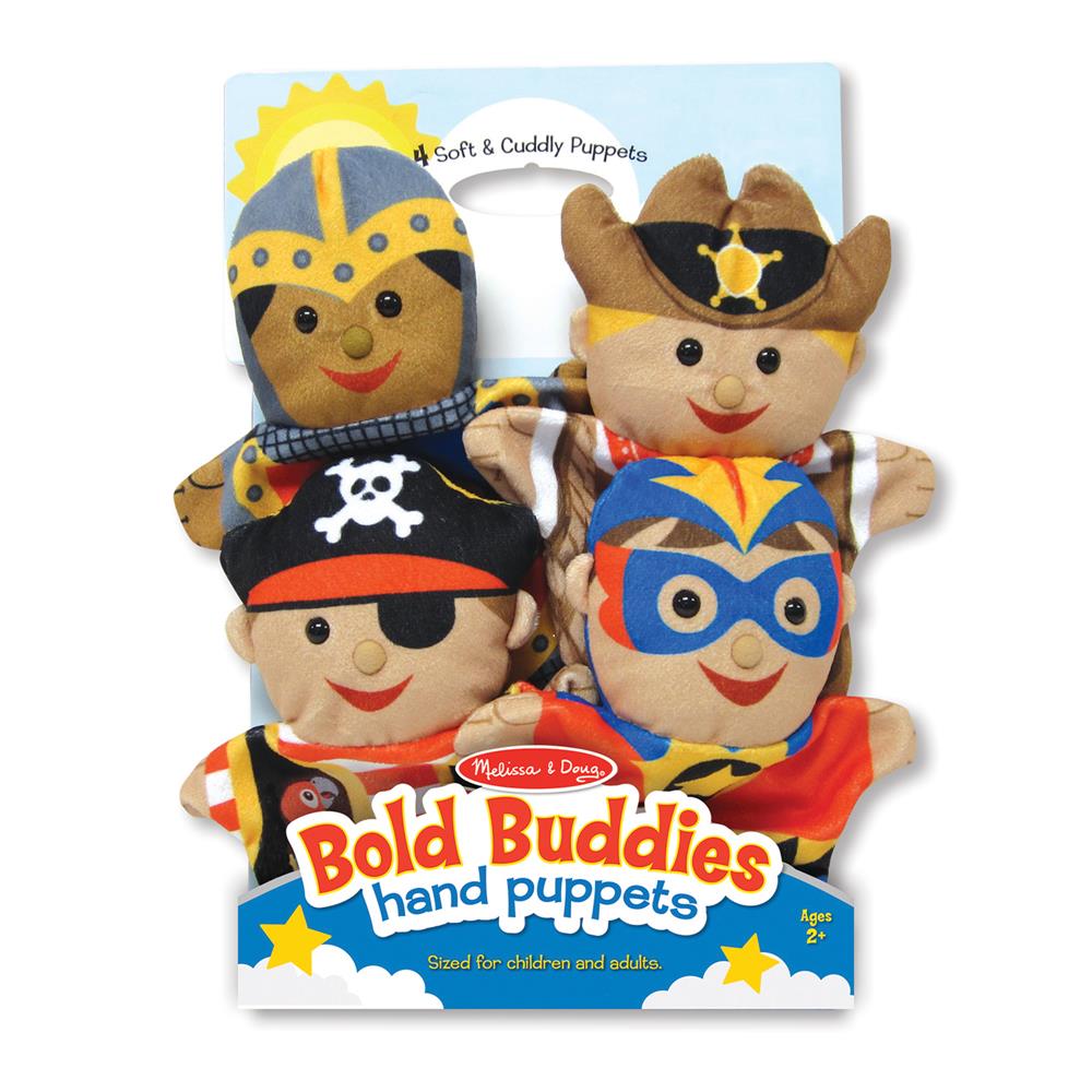 Melissa and Doug Bold Buddies Hand Puppets