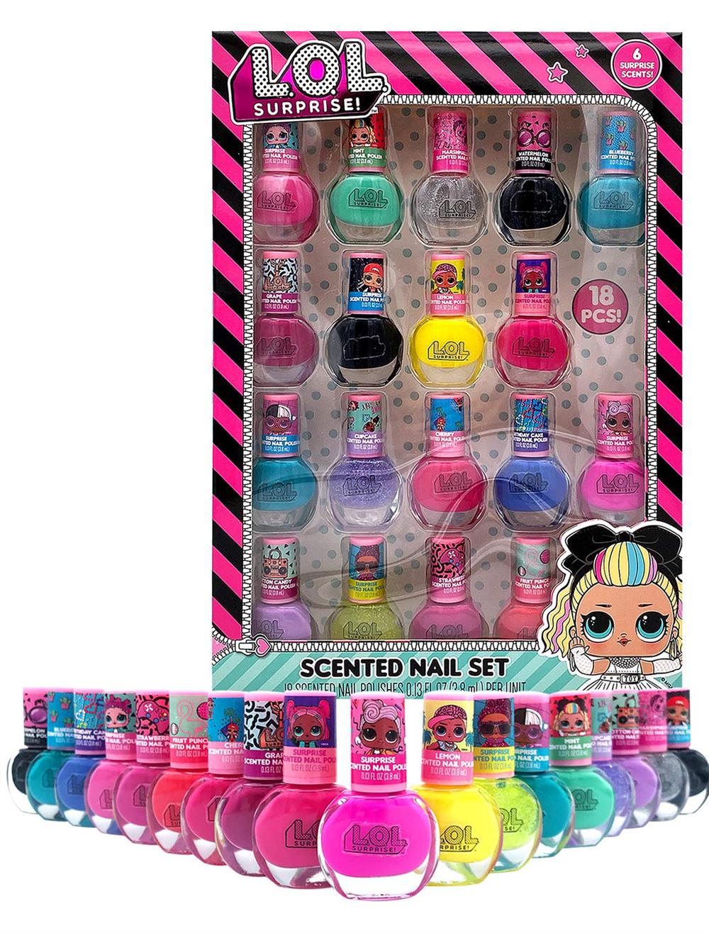 MGA Entertainment L.O.L. Surprise 18 Pack Scented Nail Polishes