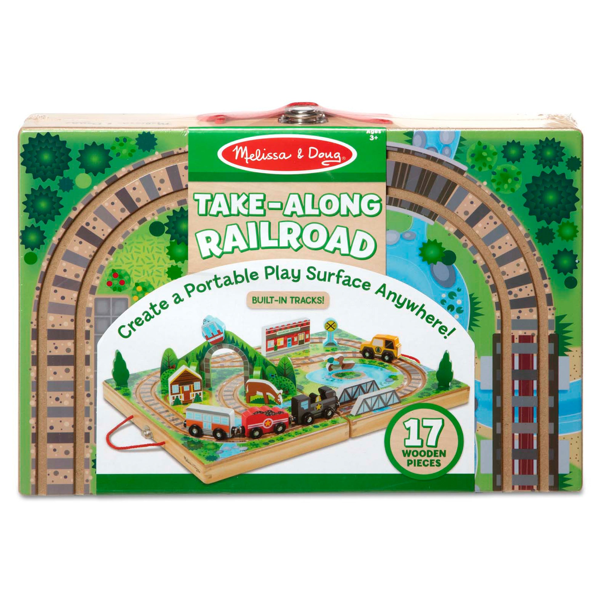 Melissa and Doug Take-Along Railroad