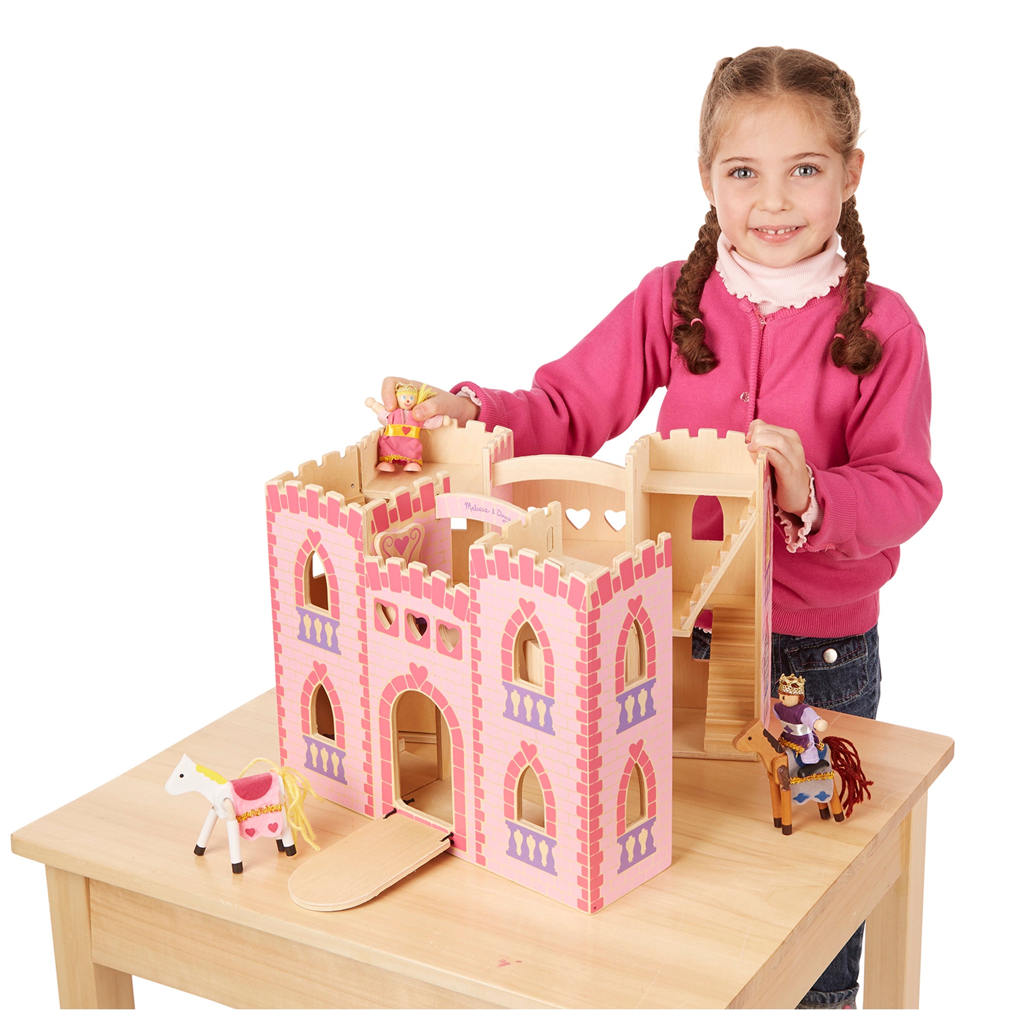 Melissa and Doug Fold & Go Princess Castle