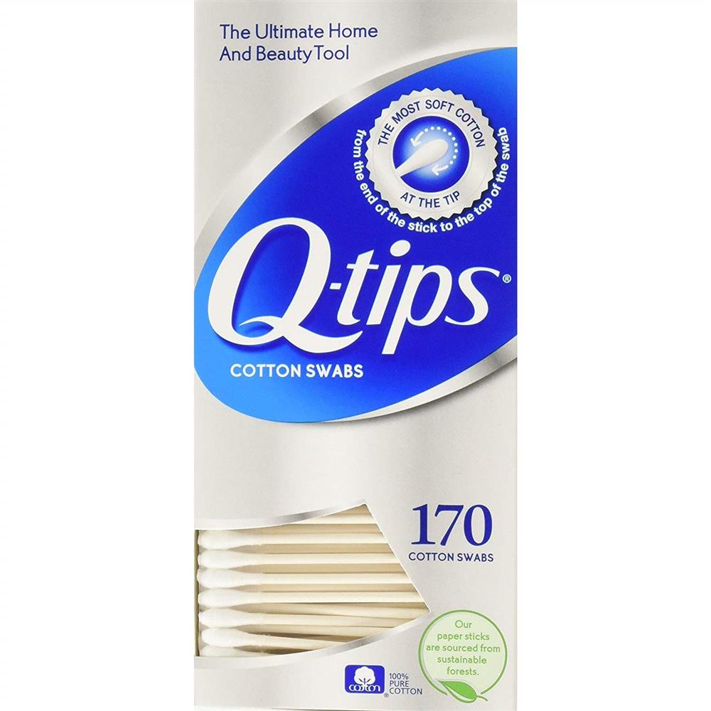 Q-Tips Cotton Swabs 170 Count