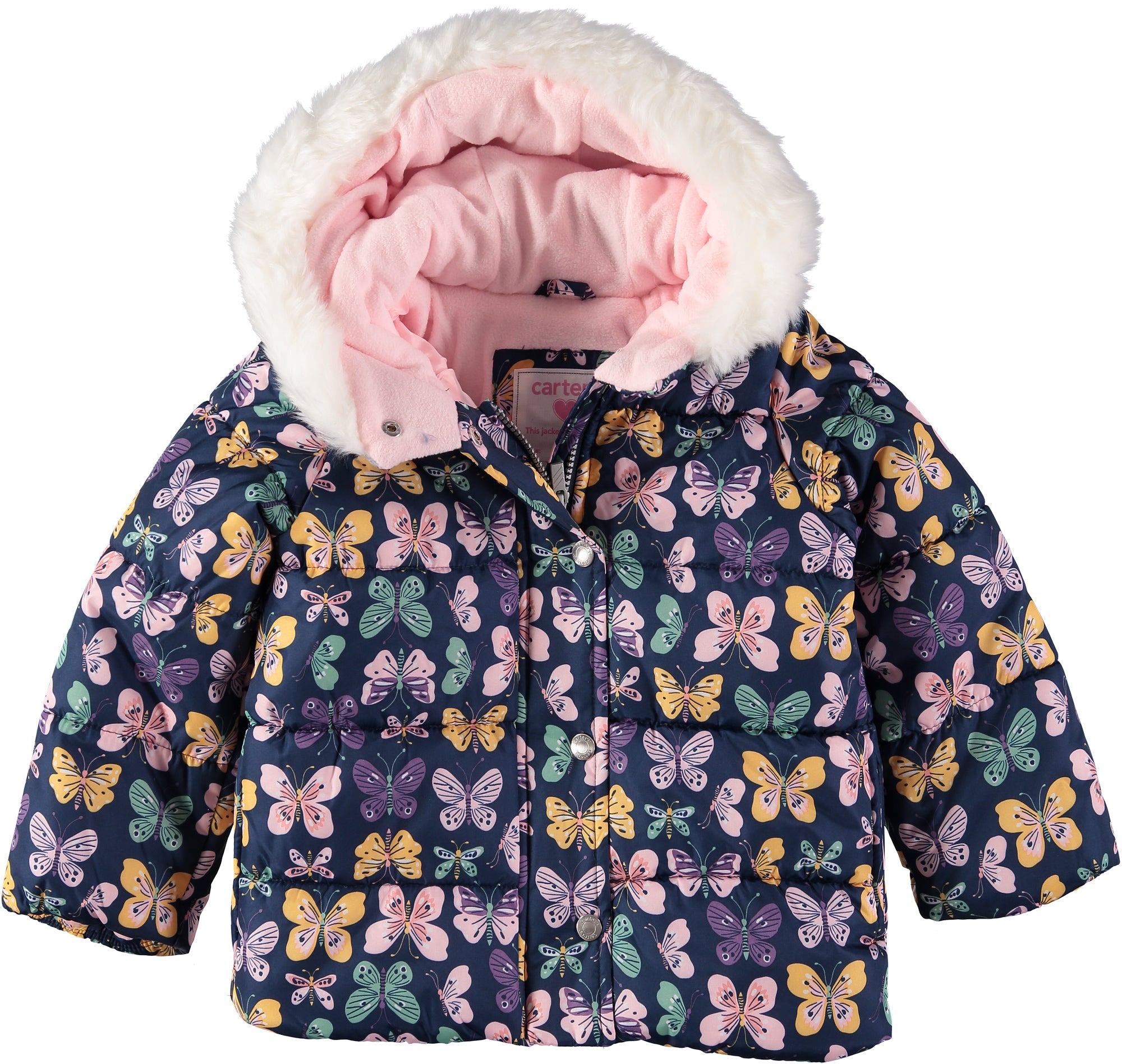 Carters Girls 2T-4T 2-Piece Snowsuit