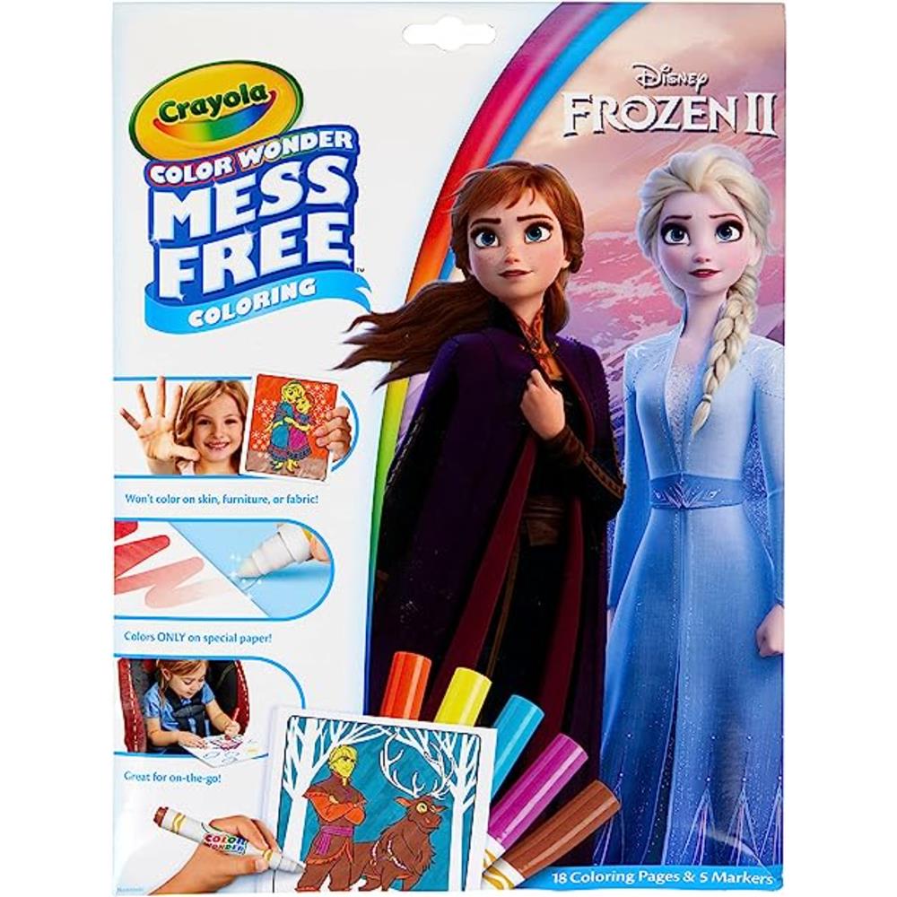 Crayola Color Wonder Frozen Coloring Book & Markers