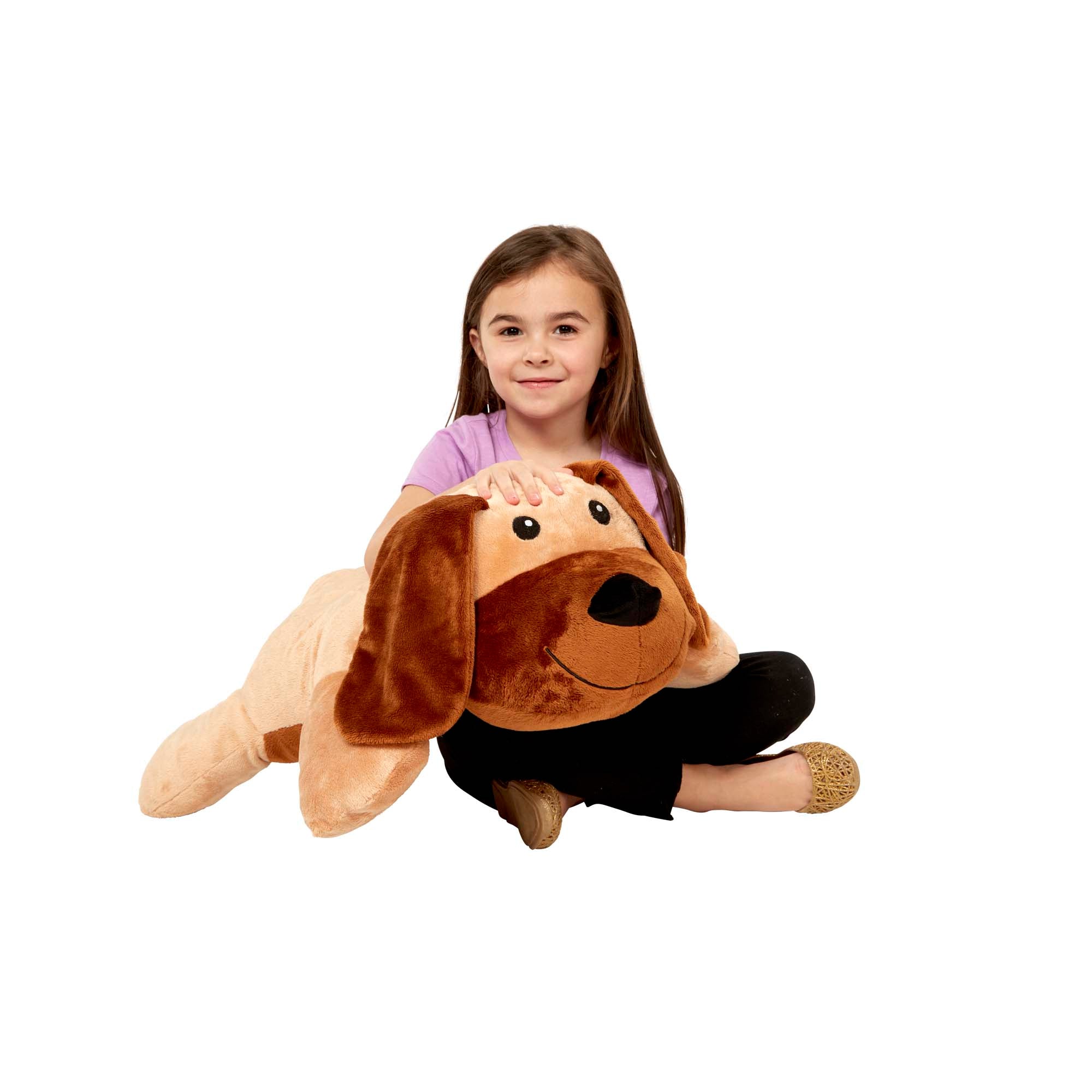 Melissa and Doug Cuddle Dog Jumbo Plush Stuffed Animal