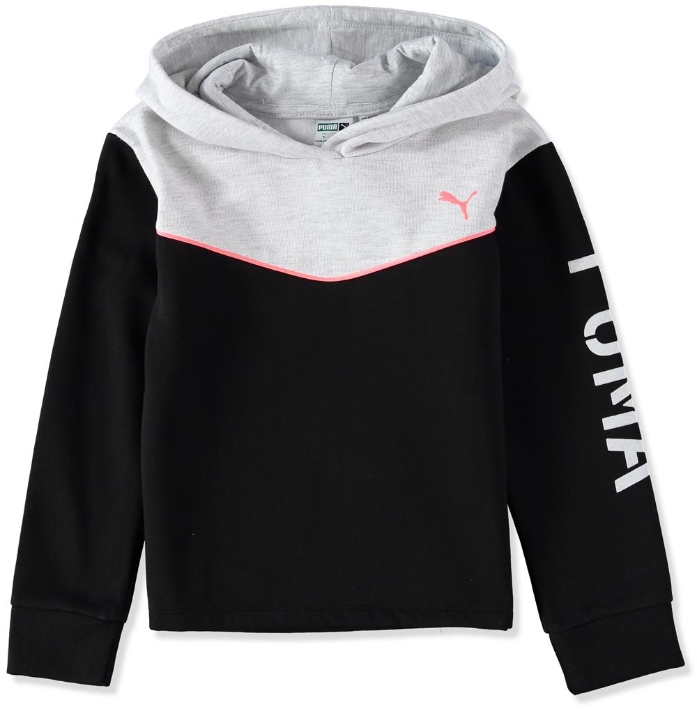 PUMA Girls 4-6X Puma Bold Pullover Hoodie