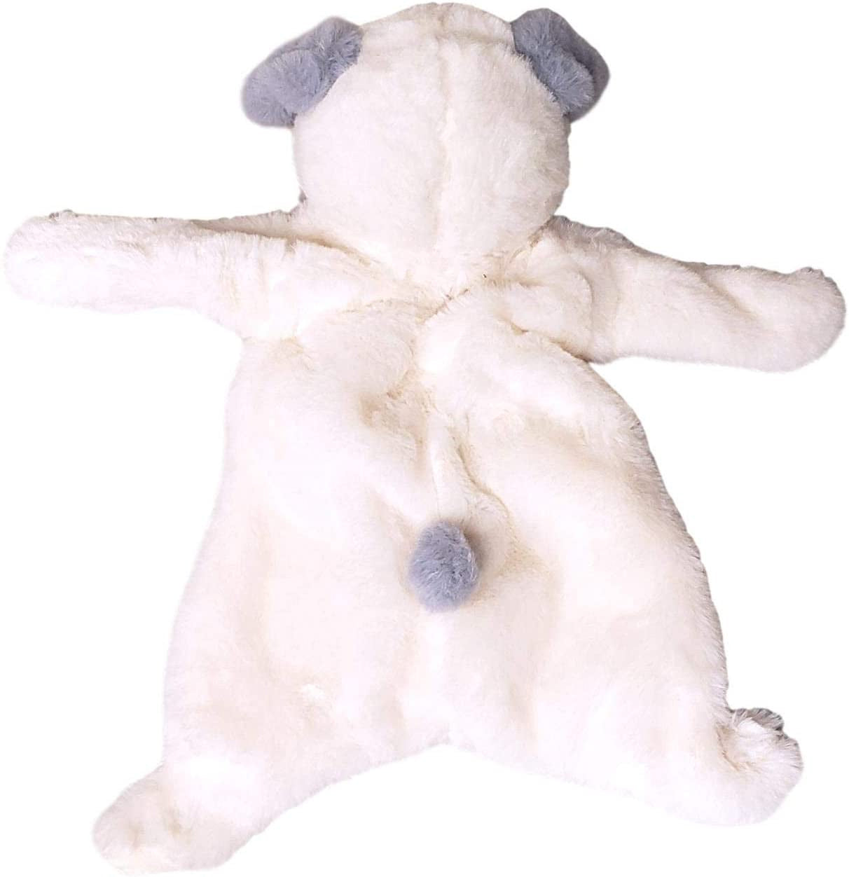 Kellytoy 16 inch Plush Flattie Puppy Dog with Crinkle and Rattle