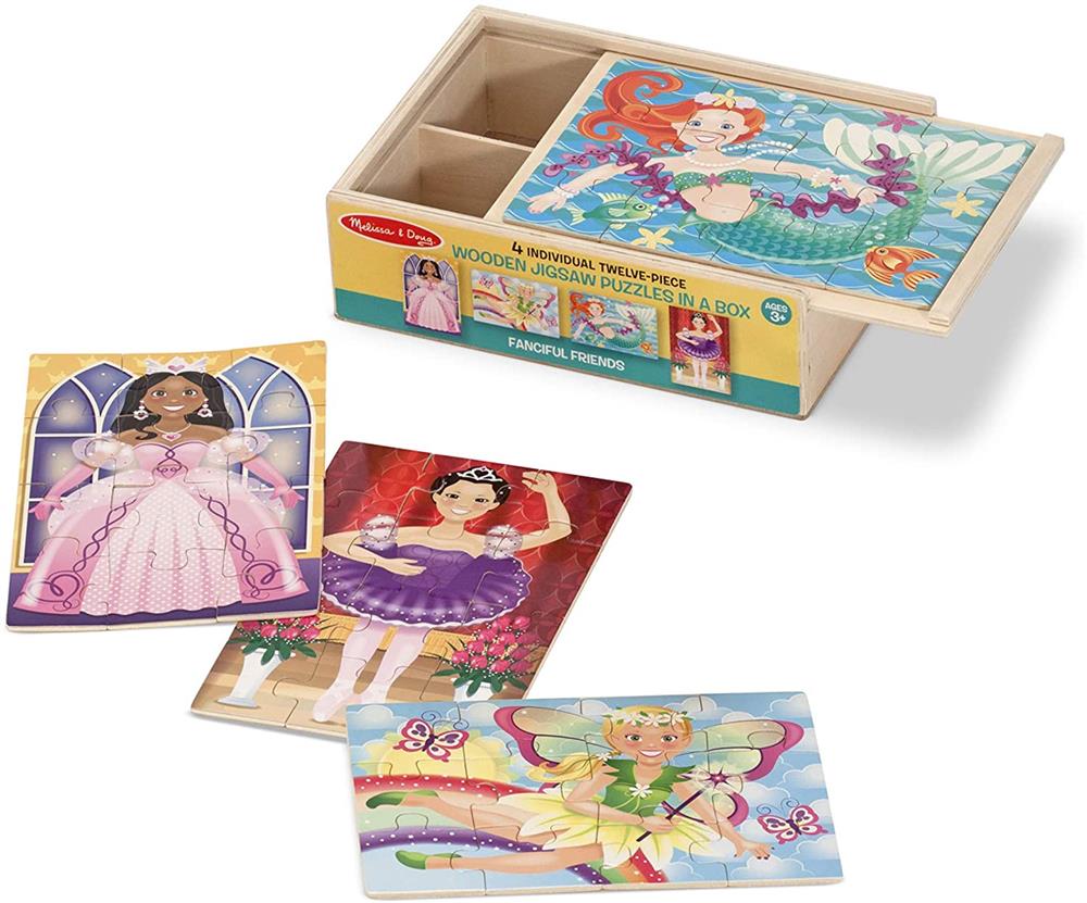 Melissa And Doug Fanciful Friends Jigsaw Puzzle