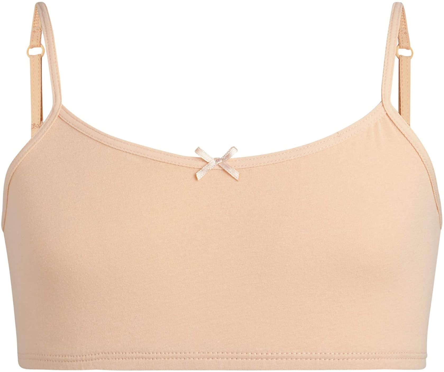 Rene Rofe Girls 7-16 Joelle Cotton Bralette 5-Pack