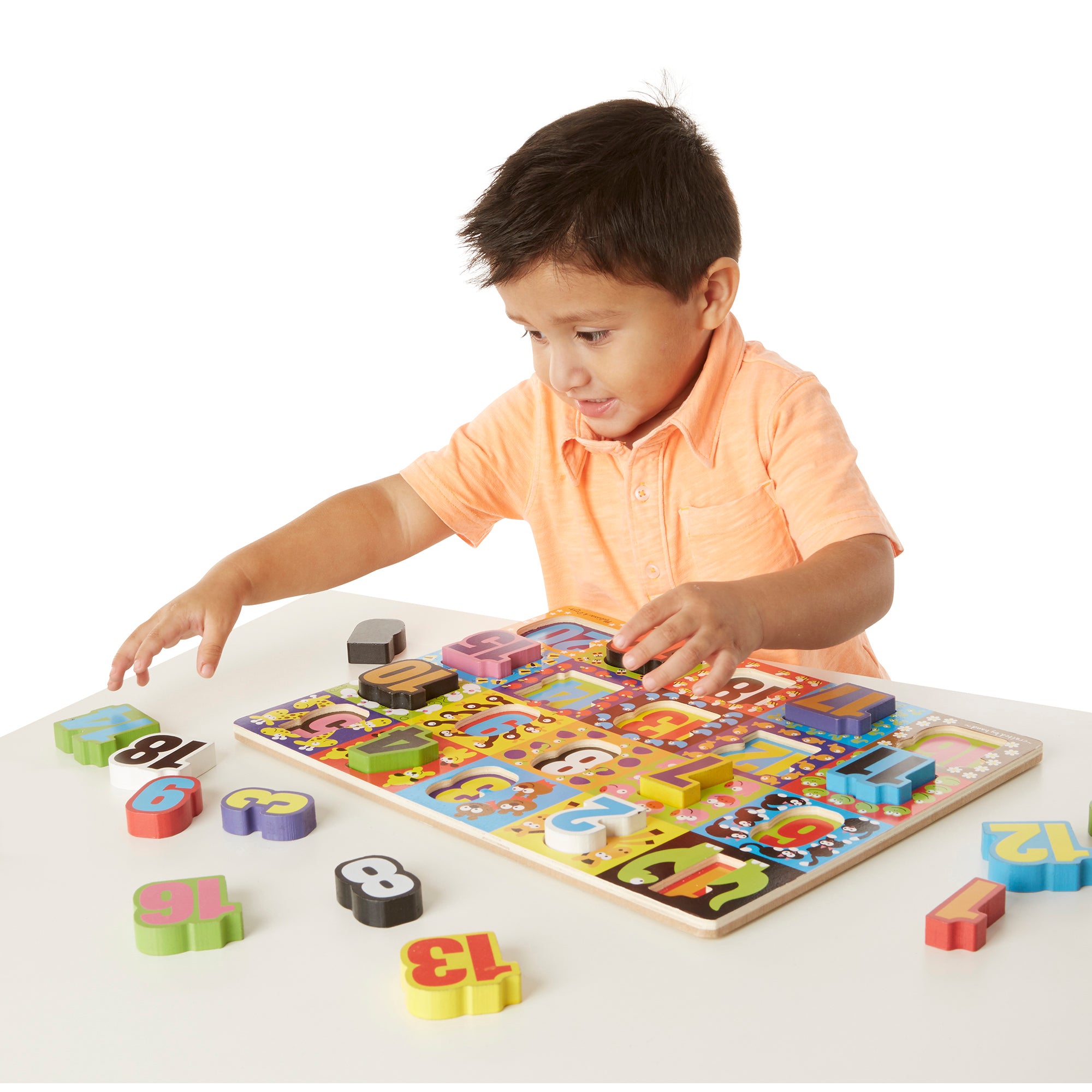 Melissa and Doug Jumbo Numbers Chunky Puzzle