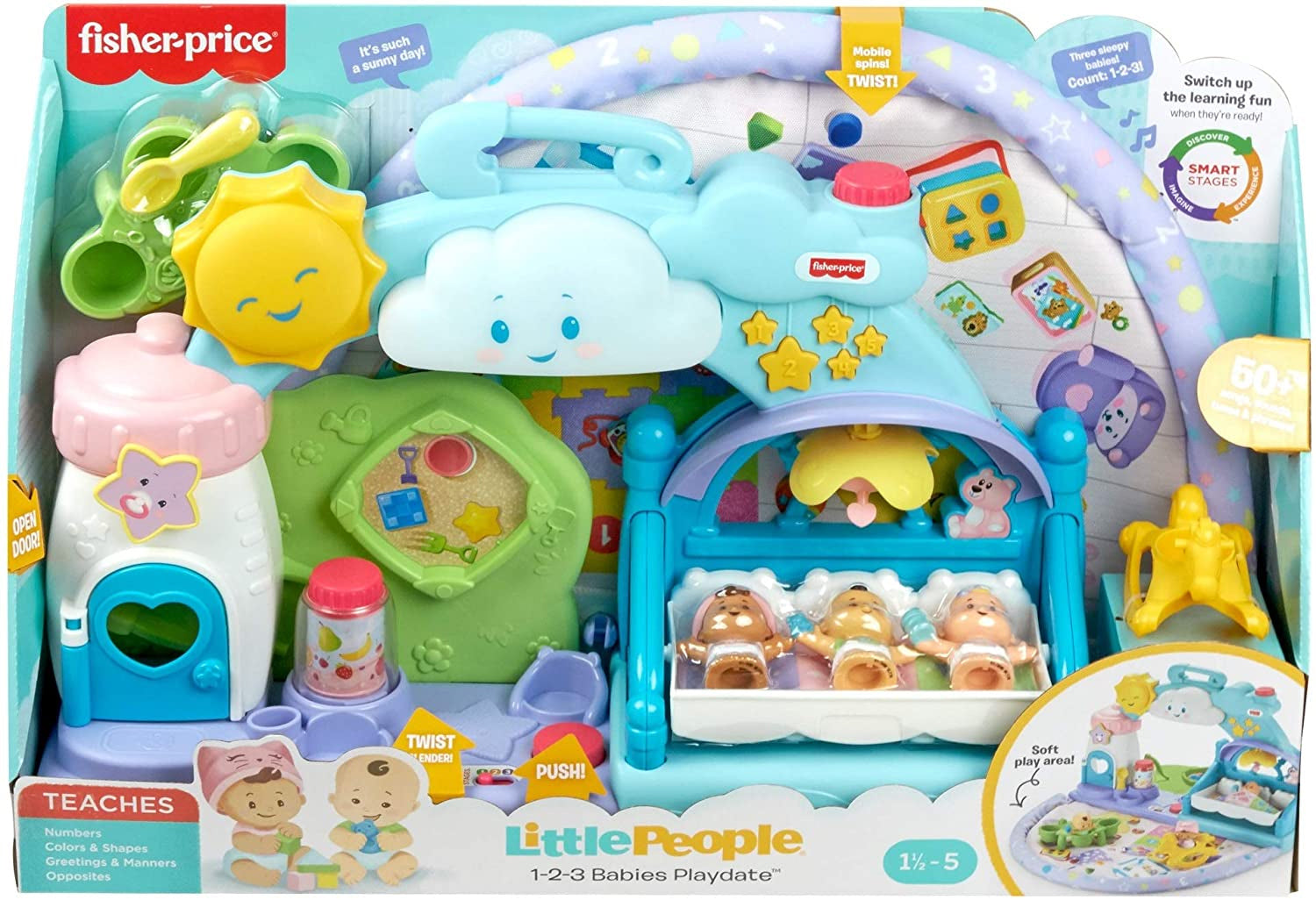 Fisher-Price Little People 1-2-3 Babies Playdate