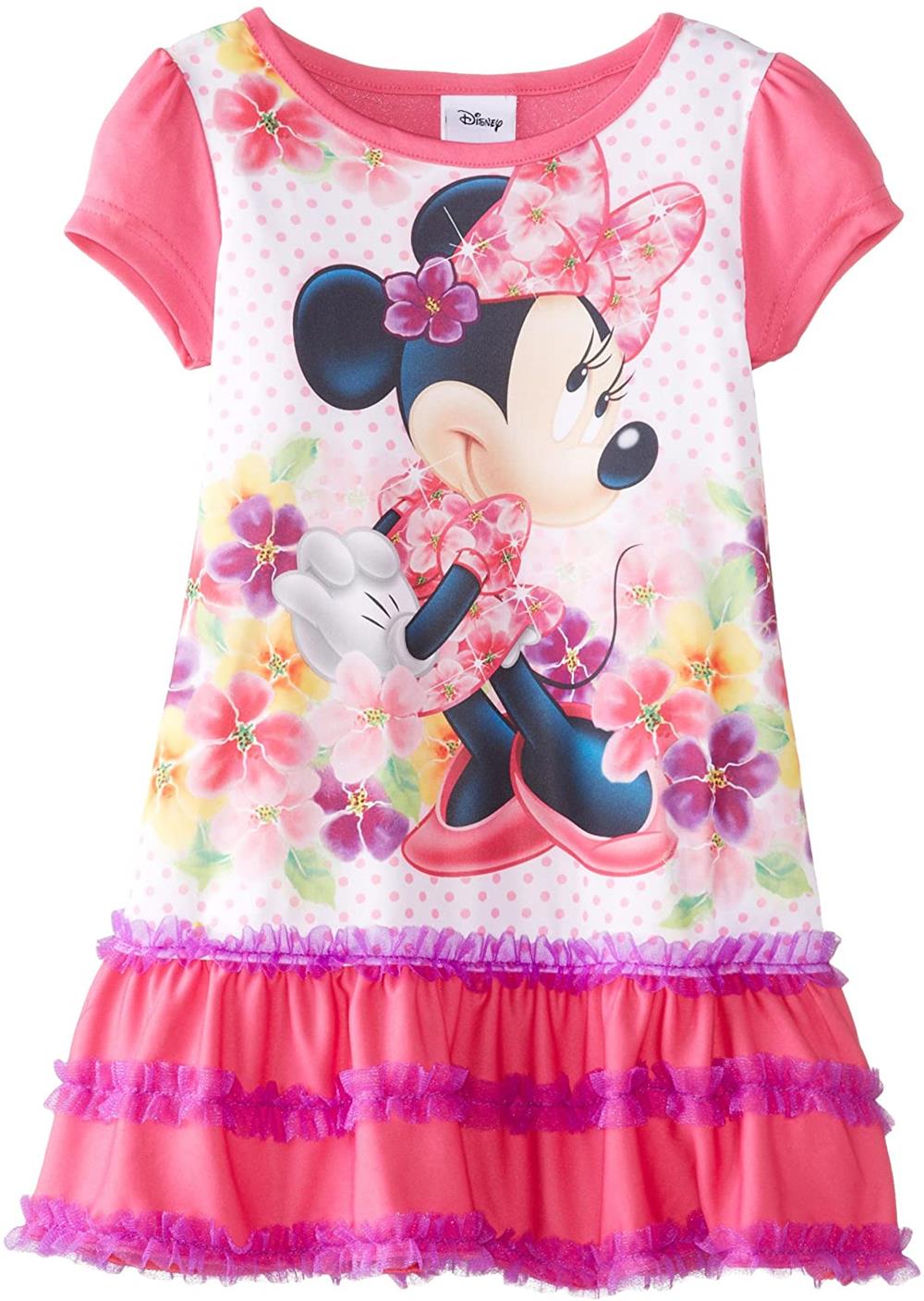 Disney Girls 2T-4T Minnie Mouse Nightgown