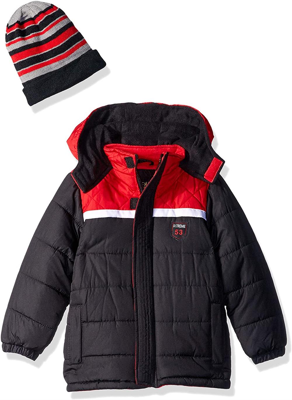 iXtreme Boys Color-Block Jacket W/ Hat