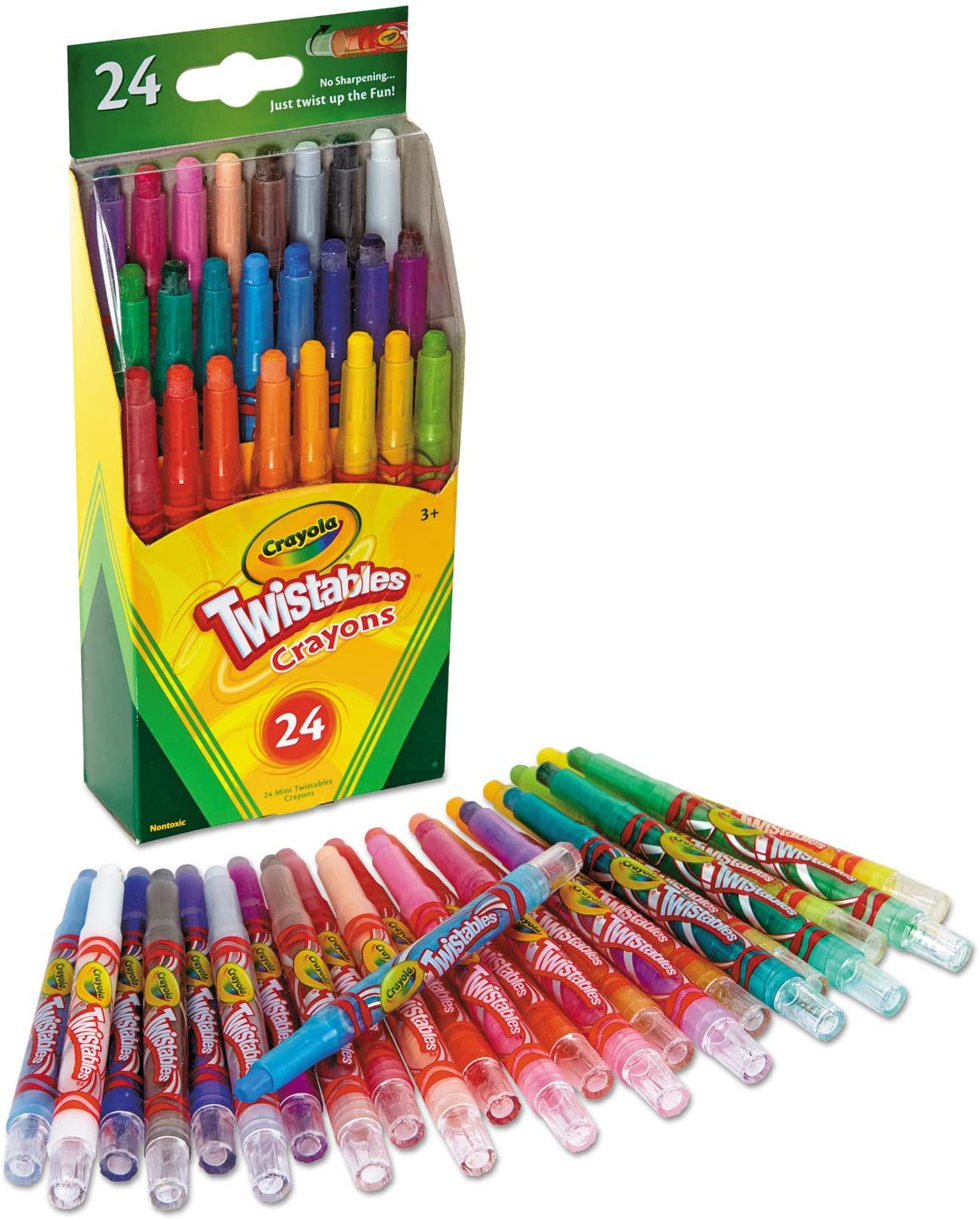 Crayola Twistables Crayons, Pack of 24