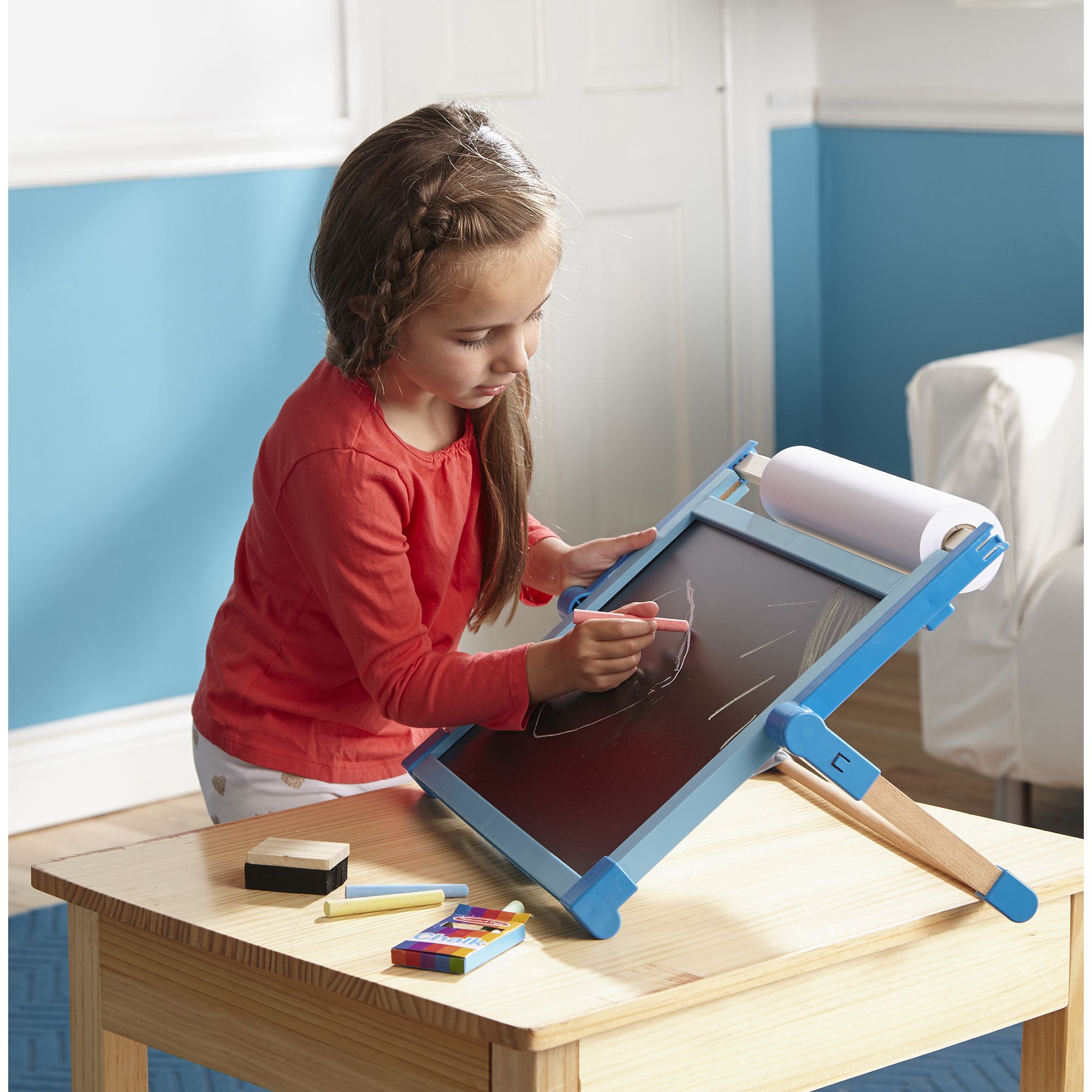 Melissa and Doug Deluxe Double-Sided Tabletop Easel