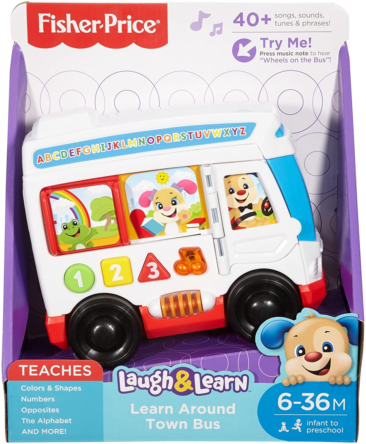 Fisher-Price Laugh & Learn Around Town Bus