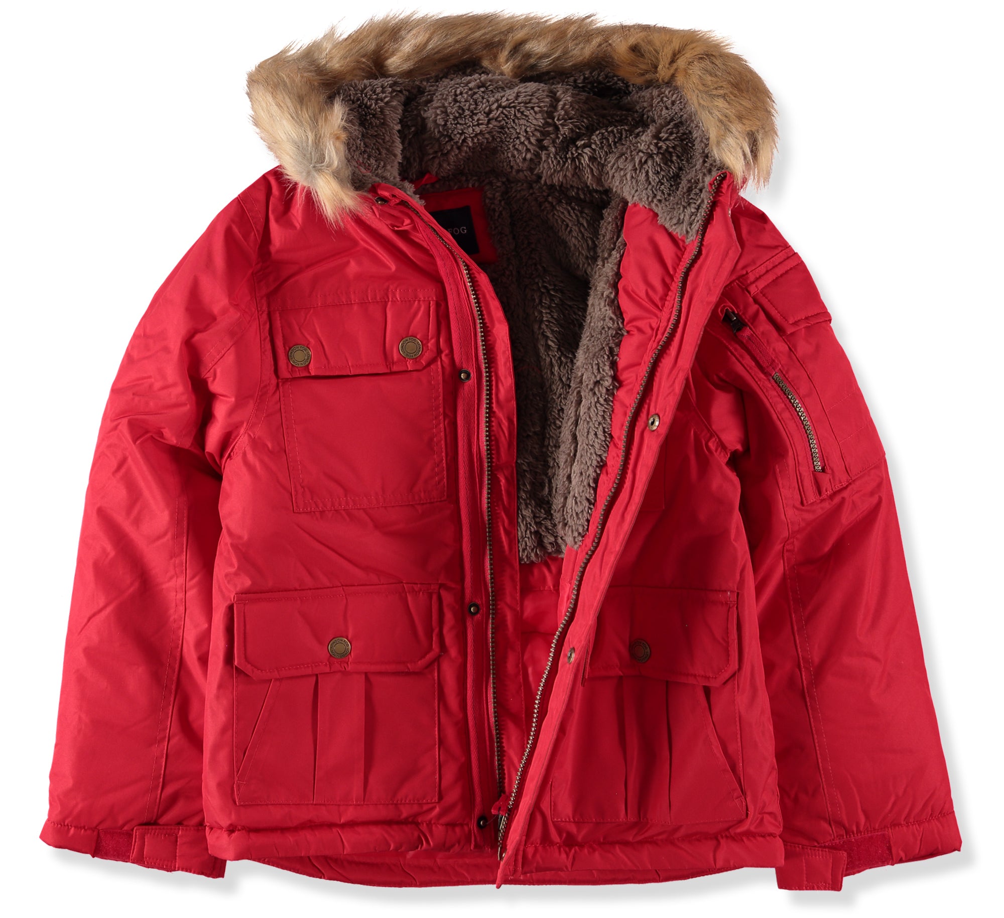 London Fog Boys 8-20 Cargo Snorkel Winter Coat