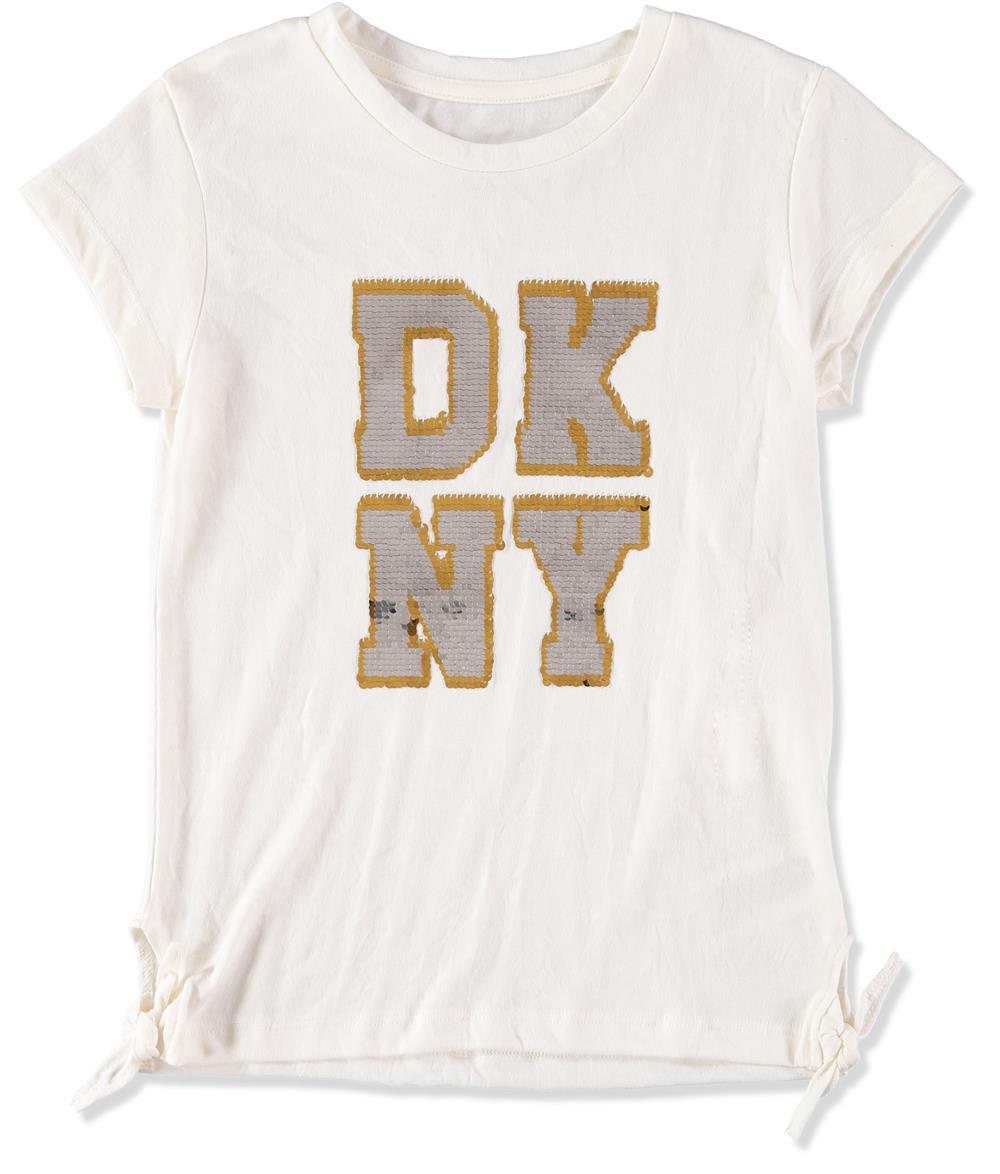 DKNY Girls 4-6X Flip Sequin T-Shirt