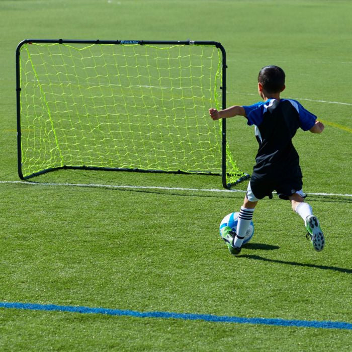 Franklin Black Steel Soccer Goal - 6'x 4'